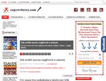 Tablet Screenshot of copywriterzy.com